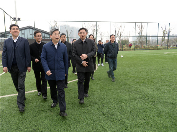 足球的溫度——武漢˙中國車都城市足球公園開放一周年紀略(圖1)